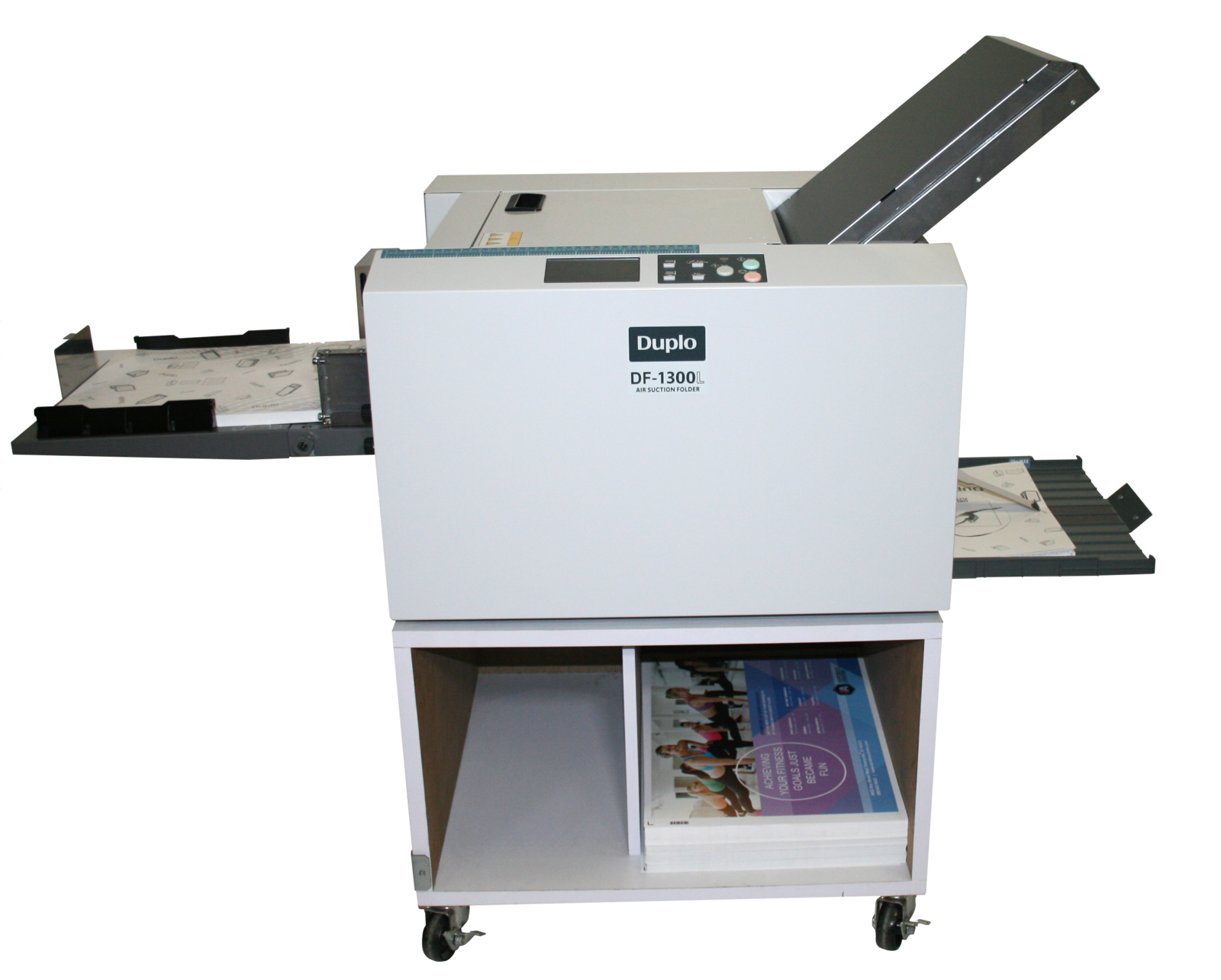 Duplo DF-1300L Long-Sheet Automatic Suction-fed Folding Machine