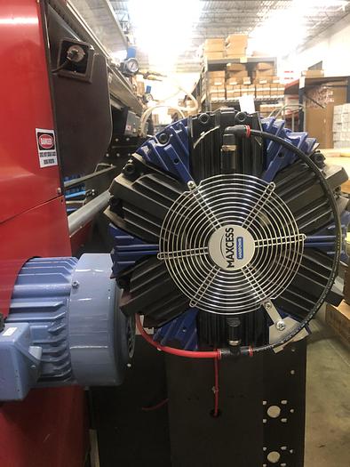 Used 60" ROSENTHAL DUPLEX SLITTER REWINDER 18" REWIND DIAMETERS MFG. 2016