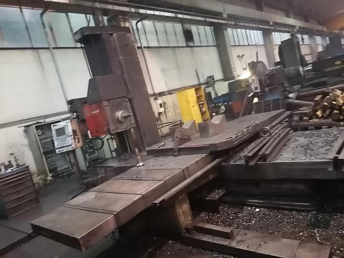 Installata Alesatrice a Montante Fisso Cnc SAN ROCCO AL 110 CNC