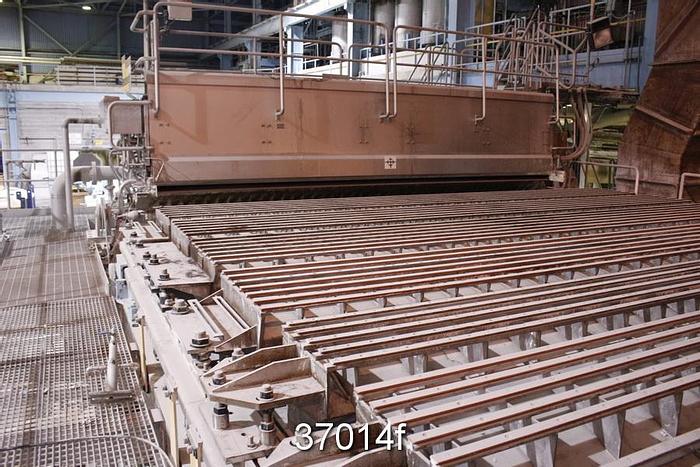 Used Metso 220" Trim Medium/Liner Fourdrinier Paper Machine #37014