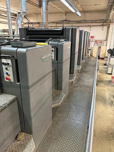 Used 1997 Heidelberg CD 102-5-LYLX. DOUBLE COATER
