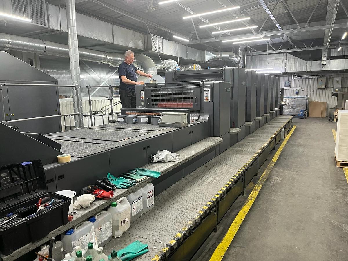 Used Heidelberg CD 102-6+LX.