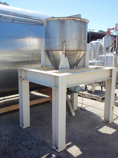 Used Tank, 120 Gallon, S/st, 33-1/2" X 24", CB/FT, #C694144
