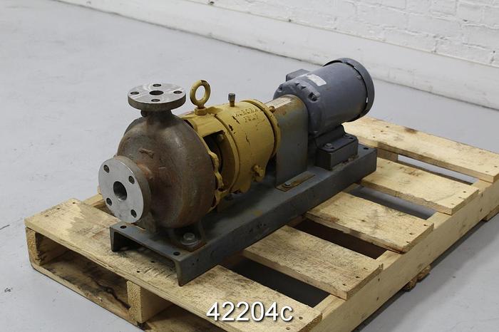 Used Aurora 351-28 1x1.5x6 Pump, Stainless Steel Casing #42204