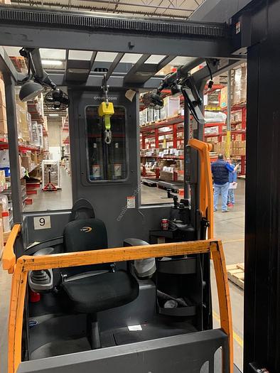 Used Crown Forklift TSP 6000 Series Stockpiler