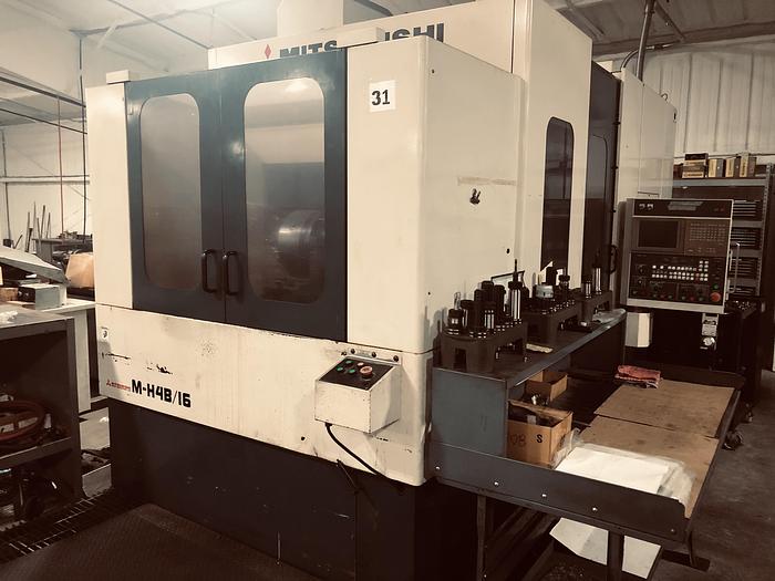 2000 Mitsubishi MH-4B/16 Horizontal Machining Center