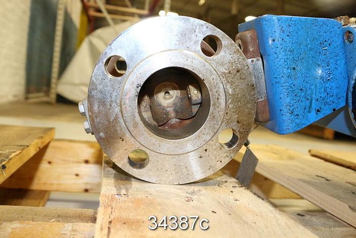 Used Neles Jamesbury R21CE02CCJDV 2" V-Ball Control Valve #34387