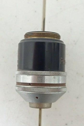 Used Carl Zeiss Germany 4468721 Pol Plan 2.5/0.08 160/- Microscope Objective Lens