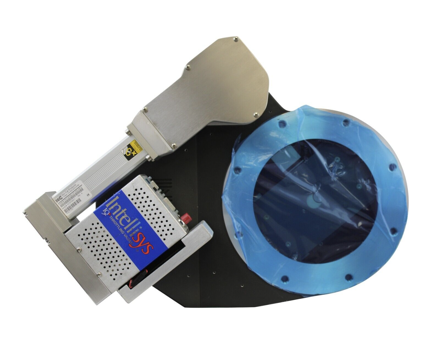 Used Intellisys NOR CAL PRODUCTS TPV-QPDB-JFF-200-HM-S ANODIZED PRESSURE CV REV A