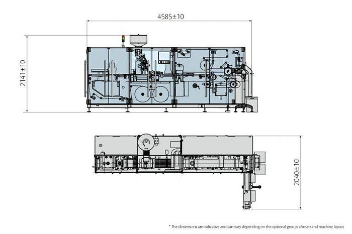 Used IMA Express Blister Line