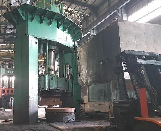 Used Press Forging Open Die Hydraulic HBE Korean