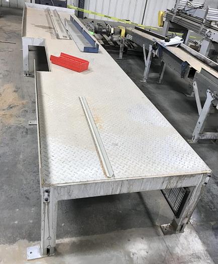 Used 52 INCH X 21-1/2 FT LONG CAT WALK PLATFORM