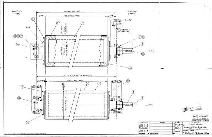 Used BELOIT WET PRESS #20216