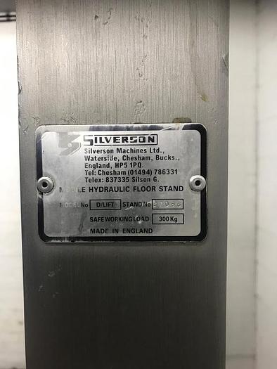 As new Silverson Mixer and Stand