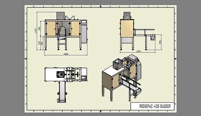 NEW REDEEPACK POUCH BAGGER MODEL 430