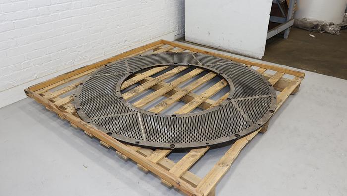 Used MTR Martco Stainless Steel Pulper Extraction Plate #44557