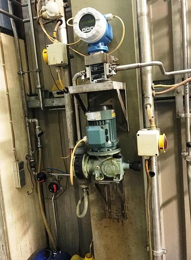 Used 2-step falling-film vacuum evaporator
