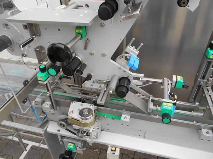 Used M 14564 D - Labeller NERI BL 400 V TE for Vignette / Tamper Evident