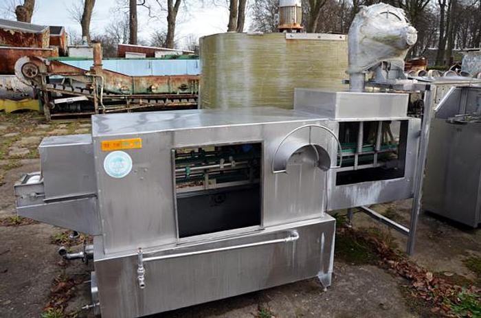 Used Closed packaging washer (cans, jars, cups) with drying