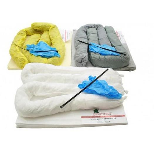Used 15 litre oil and chemical spill kit