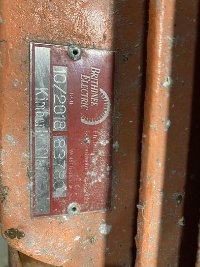 Used 500 HP AC MOTOR 1105 RPM REBUILT 2018