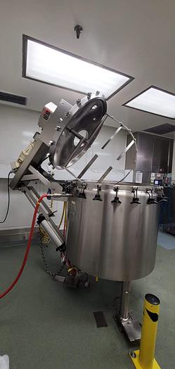 Used 150 GALLON LEE DOUBLE MOTION VACUUM KETTLE - S/S - JACKETED