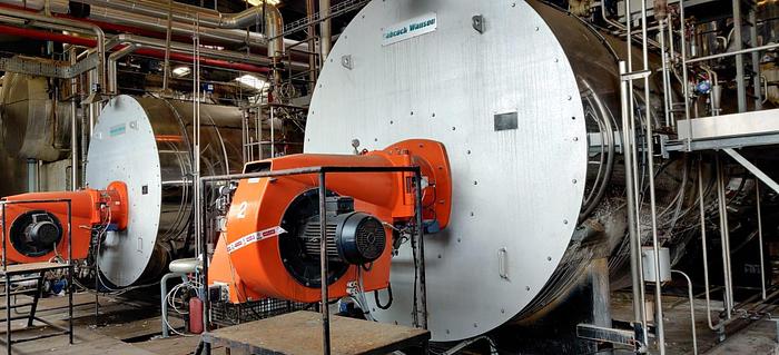 Used BABCOCK WANSON steam boiler