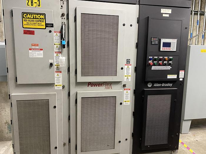 Used ALLEN BRADLEY POWERFLEX 7000 DRIVE