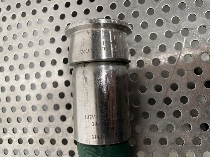 Used Parker 72" x 1 1/2" Wildcatter SWC693 UHMWPE Chemical Suction Hose 250 PSI