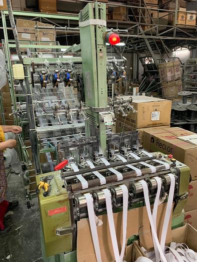 Usato No. 4 telai ad aghi Muller mod. NF 53 6/42 - anno 2003