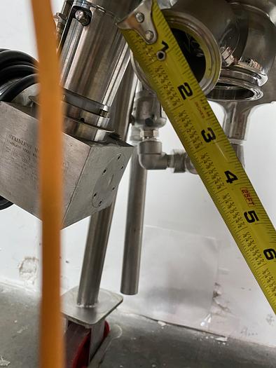 Used DCI 50 Liter Jacketed Stainless Steel Reactor Vessel W/ Steridose Motor