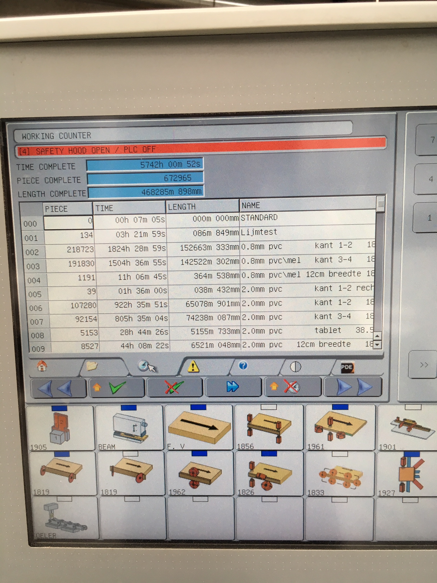 Usado 2008 HOLZHER Contriga 1366