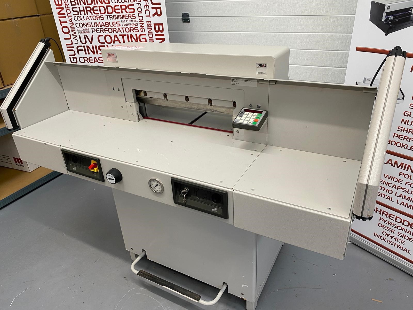 Refurbished Ideal 5222 DigiCut Guillotine
