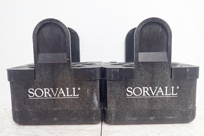 Used Lot of 2 Sorvall 00884 Centrifuge Rotor Bucket Inserts 689192513927