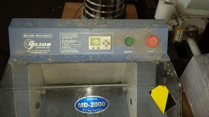 Used Mill, Jar, Gilson, Mdl 2000 MD, Dual Roller, #S740389