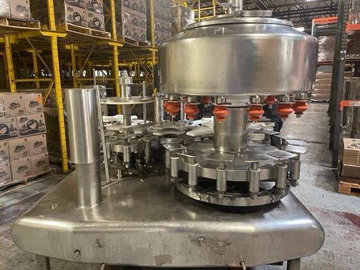 Used Federal Filler/Capper 15 Head Filler/5 Head Snap Capper