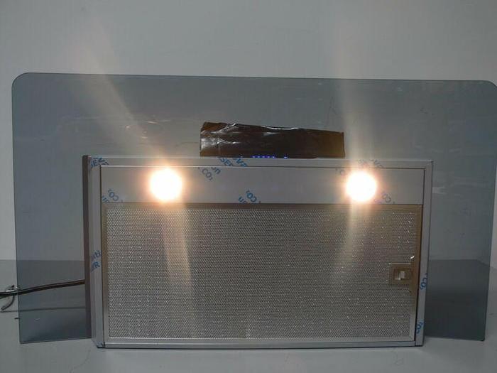 Used Zephyr Essentials Europa ZRVM90AGG 36 Inch Wall Mount Chimney Pro Range Hood