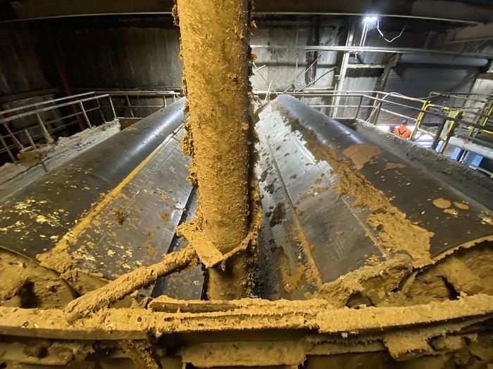 Used Black Clawson Cylinder Thickeners, 180" Face #44407