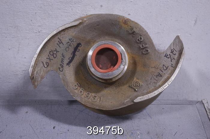 Used Goulds 3175 Pump Impeller, 6x8x14 #39475