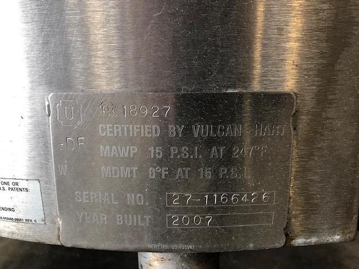 Used Vulcan 40 Gallon Self Contained Kettle