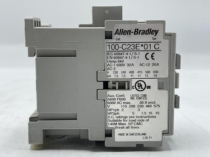 Used AB ALLEN BRADLEY 100-C23E*01 Ser C