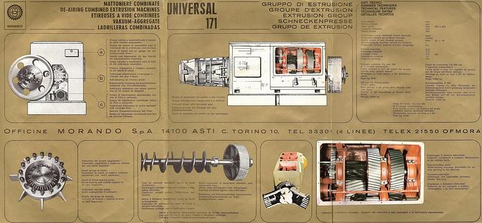 Used Brick brick MORANDO model UNIVERSAL 171