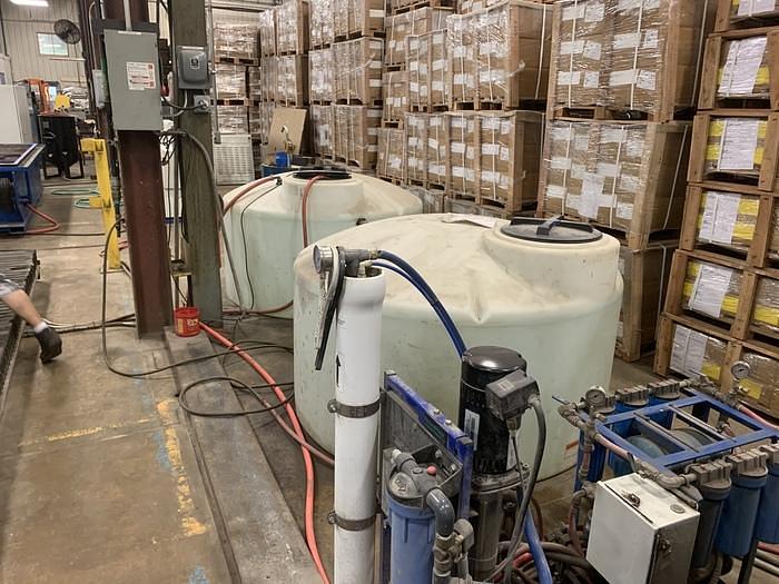 Used 2008 ALLTRA CORP. MODEL PG14-12 WJ, 120" X APPROX. 468" 2 HEAD GANTRY STYLE CNC WATER JET