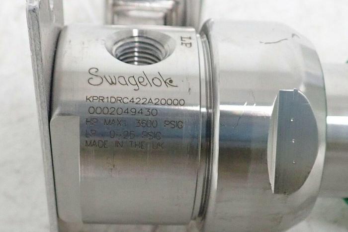 Used Swagelok KPR1DRC422A20000 Stainless Steel PR Regulator