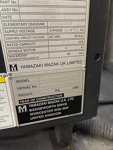 Usato 2008 Mazak VTC 300 C