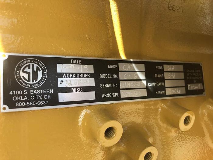 Used CATERPILLAR C18