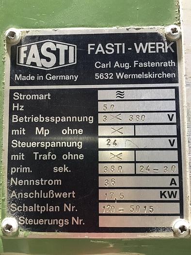 Gebraucht Hydraulische Tafelschere Fasti 509-30-6