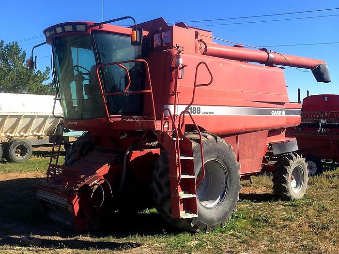 Used Case IH 2188 Combine w/ 3 Headers