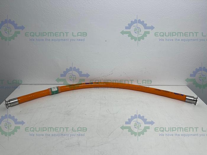 Used Saint Gobain HOSSMP-16 Pure Fit 48" Hose w/ 1" Sanitary Fitting 125PSI at 20°C