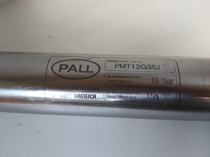 Gebraucht Edelstahl Durchlauffilter, PMT12G35J, Pall gebraucht